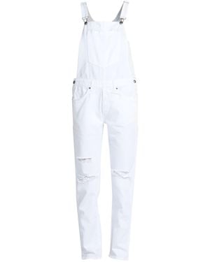 Dondup Dungarees - White