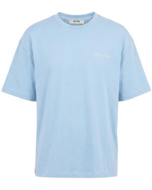 About Blank Sky T-Shirt Cotton - Blue