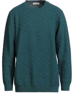 Cashmere Company Deep Jumper Wool, Polyamide - Green