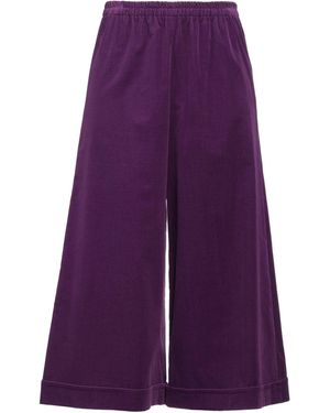 NINA 14.7 Pants Cotton, Elastane - Purple