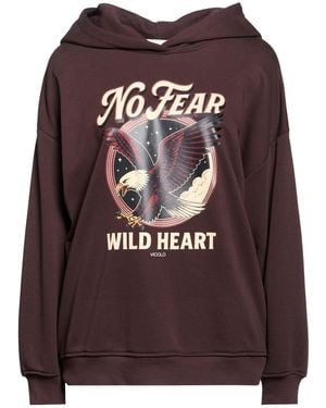 ViCOLO Sweatshirt Cotton, Polyester, Elastane - Brown