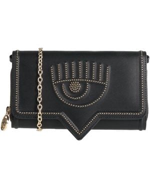 Chiara Ferragni Crossbody Wallets - Black