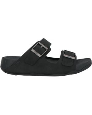 Fitflop Sandals Leather - Black