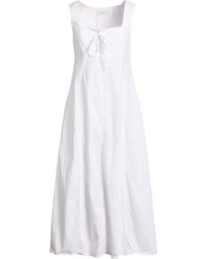 19.70 Nineteen Seventy Vestido Midi - Blanco