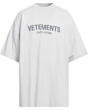 Vetements T-shirts - Weiß