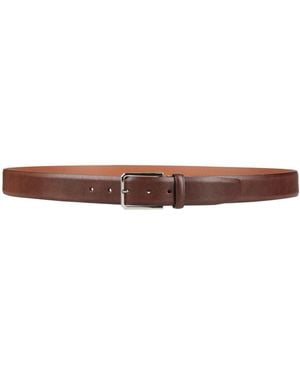 Santoni Chocolate Belt Leather - Brown