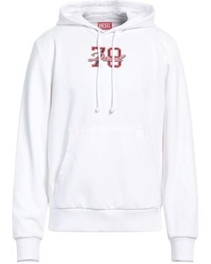 DIESEL Felpa - Bianco