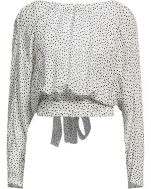 Mar De Margaritas Top Viscose - Gray