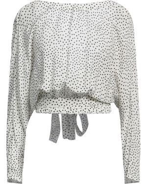 Mar De Margaritas Top Viscose - Grey