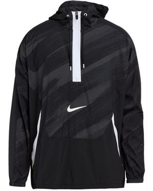 Nike Dark Jacket Polyester, Elastane - Black