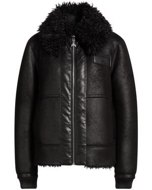 Patrizia Pepe Shearling & Teddy - Black