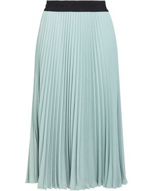 Shirtaporter Midi Skirt Polyester - Blue