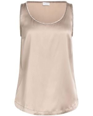 Brunello Cucinelli Top - Natur