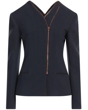 Cedric Charlier Jacket Wool - Blue