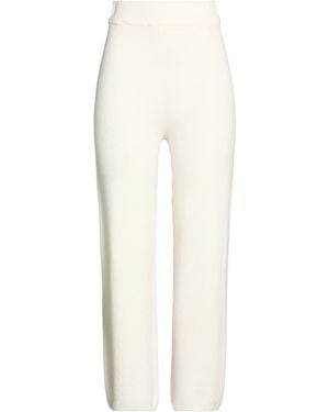 ViCOLO Pants Viscose, Polyester, Polyamide - White
