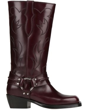 Sandro Boot Leather - Brown