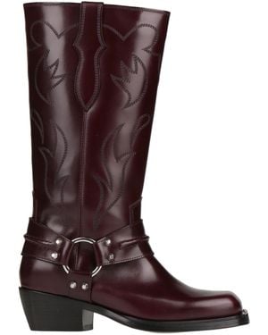 Sandro Boot Leather - Brown