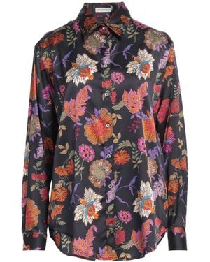 Camicettasnob Shirt Viscose, Silk, Elastane - Black