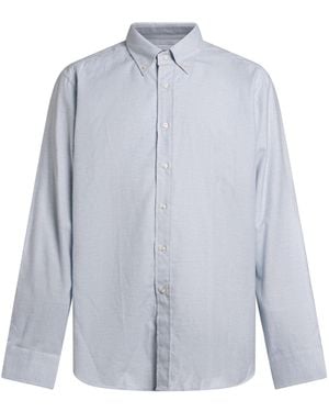 Robert Friedman Light Shirt Cotton - Blue