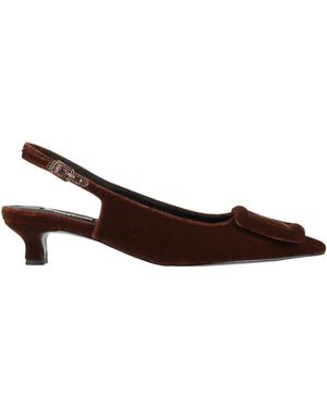 Bibi Lou Court Shoes Textile Fibres - Brown