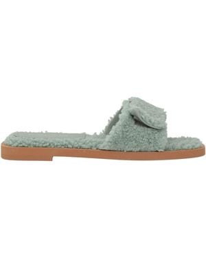 Paloma Barceló Sandals Leather - Green