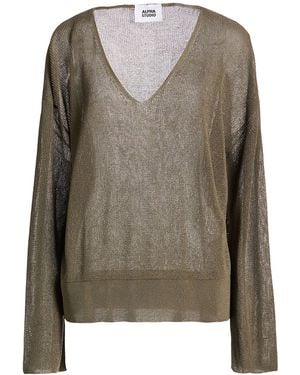 Alpha Studio Pullover - Verde