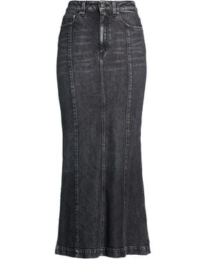 Dondup Denim Skirt Cotton, Lyocell, Elastane - Gray