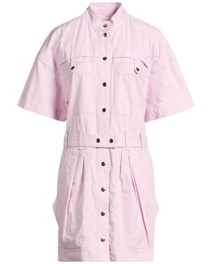 Isabel Marant Lilac Mini Dress Cotton - Pink
