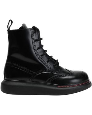 McQueen Ankle Boots - Black