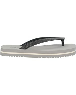 Brunello Cucinelli Thong Sandal Leather - White