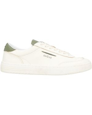 GHŌUD Cream Trainers Leather - Natural