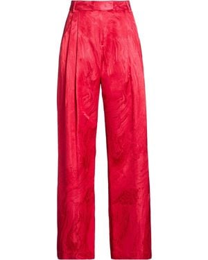 DES_PHEMMES Trouser - Red
