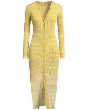 STAUD Midi Dress - Yellow