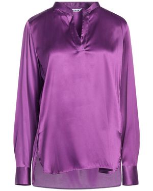 Caliban Mauve Top Silk, Elastane - Purple