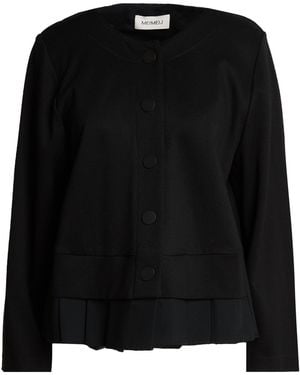 MEIMEIJ Jacket Viscose, Polyamide, Elastane, Polyester - Black