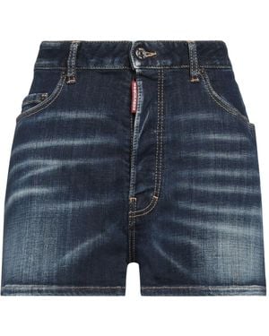 DSquared² Denim Shorts Cotton, Elastane - Blue