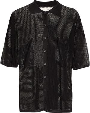 Isabel Benenato Camisa - Negro