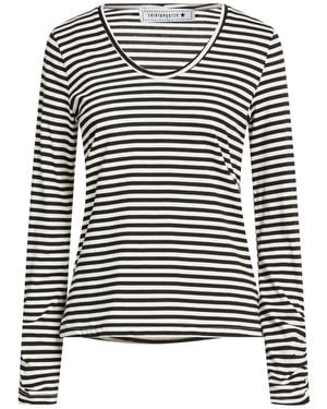 Shirtaporter T-Shirt Cotton, Polyester - Black