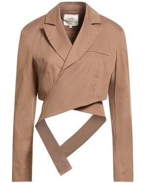 Babylon Light Blazer Cotton, Elastane - Natural