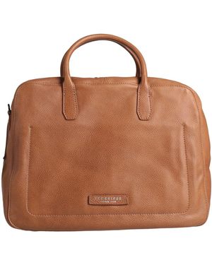 The Bridge Handbag Leather - Brown