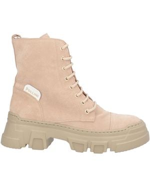 Pollini Ankle Boots - Natural