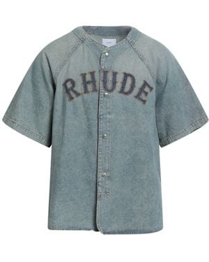 Rhude Jeanshemd - Blau