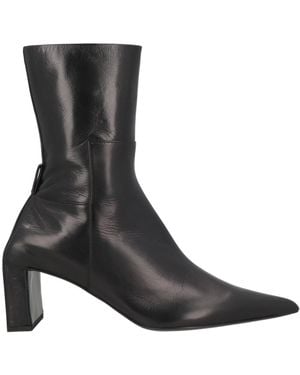 Jil Sander Botines de caña alta - Negro