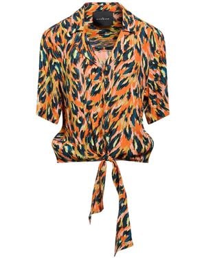 John Richmond Shirt Viscose - Orange
