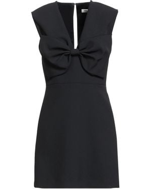 Sandro Mini Dress Polyester, Elastane - Black