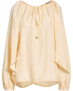 Semicouture Top Silk - Natural