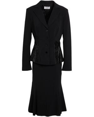 Clips Suit Viscose, Wool, Elastane - Black