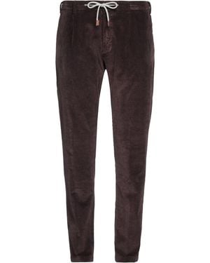 Eleventy Platinum Pants Cotton, Modal, Elastane - Brown