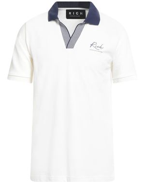 John Richmond Polo Shirt Cotton - White