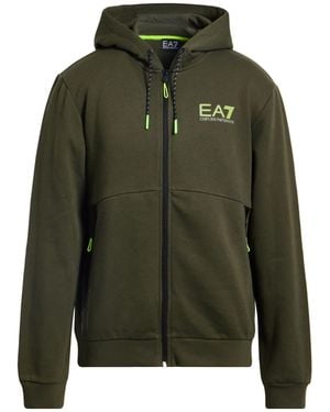 EA7 Military Sweatshirt Cotton, Polyester - Green